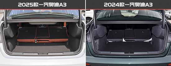 一汽奥迪A3新老款车型对比ag九游会登录更具竞争力(图11)